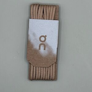 ON Running Elastic Laces Beige Replace Shoe Laces for‎ Active Lifestyle